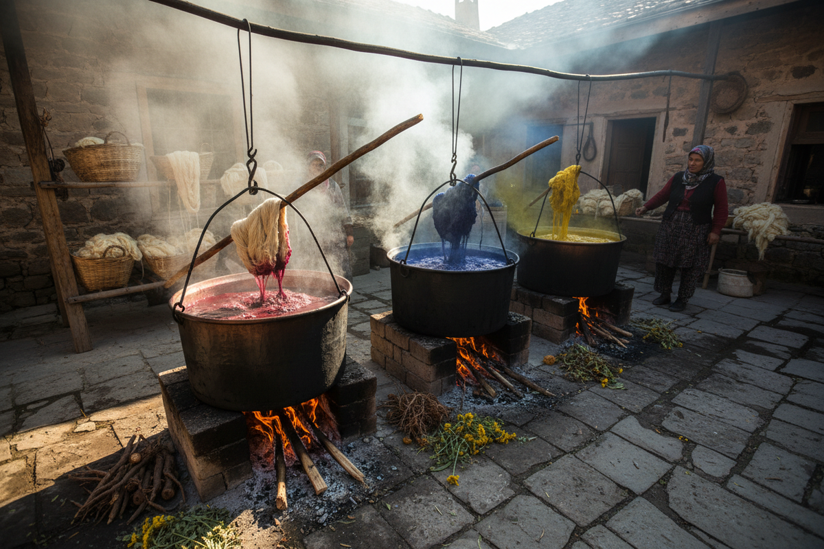Natural Dye Cauldrons